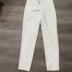 White Tailored Pants